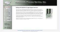 Desktop Screenshot of nationwideprocess.com