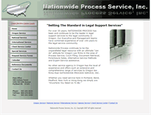 Tablet Screenshot of nationwideprocess.com